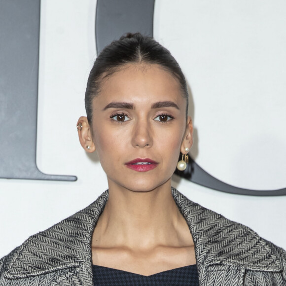 Nina Dobrev au photocall du défilé de mode prêt-à-porter automne-hiver 2020/2021 "Dior" à Paris le 25 février 2020. © Olivier Borde / Bestimage