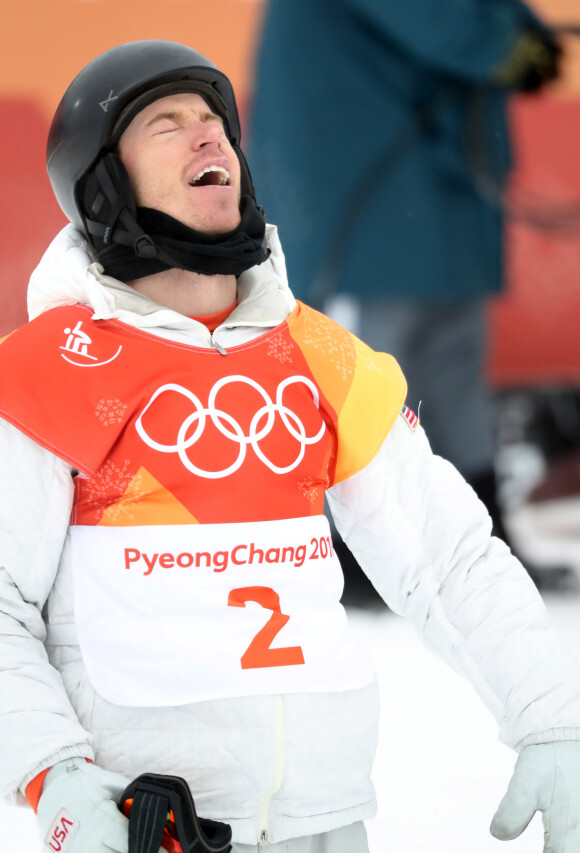 L'américain Shaun White obtient une médaille d'or en snowboard halfpipe lors des jeux olympiques d'hiver 2018 de PyeongChang le 14 février 2018. © Scott Mc Kiernan via ZUMA Wire / Bestimage