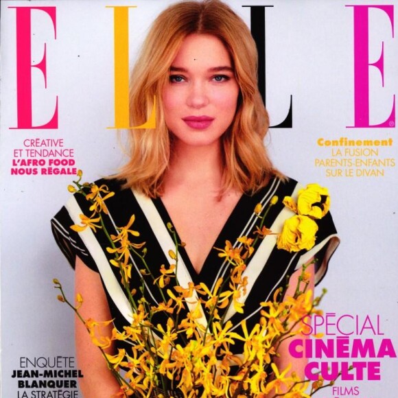 Léa Seydoux dans le magazine "Elle" du 7 mai 2020.