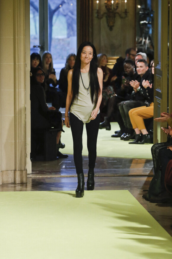 Vera Wang lors de son défilé à la Fashion Week de New York. Le 11 février 2020.