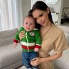 Nabilla Benattia avec son fils Milann, le 11 avril 2020, sur Instagram