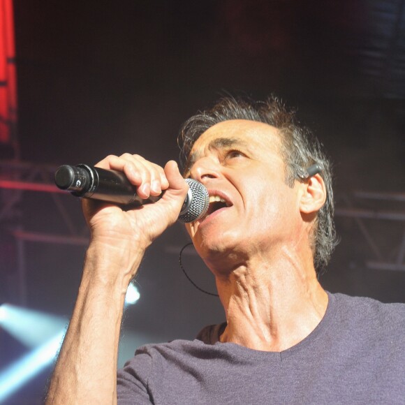 Exclusif - Jean-Jacques Goldman - Vente aux enchères à l'occasion du 20e anniversaire du spectacle "Les Vendanges du Coeur" à Ouveillan, près de Narbonne (Aude) au profit des "Restos du Coeur" le 20 juillet 2014.