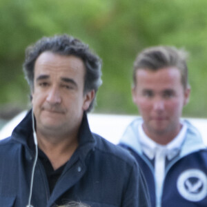Olivier Sarkozy et sa femme Mary-Kate Olsen assistent au Global Champions Tour CSI2 Madrid 2019, Madrid, le 17 mai 2019.