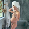 Lea Michele, enceinte de son premier enfant. Mai 2020.