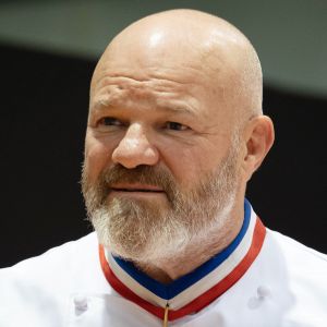 Exclusif - Philippe Etchebest préside le salon français de la restauration "Expotel" à Bordeaux. Il dirige aussi la journée des chefs et sa compétion regroupant 22 Etoiles sur l'évènement, le 25 Novembre 2019. © Patrick Bernard/ Bestimage