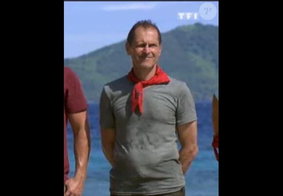 Eric lors du premier épisode de "Koh-Lanta 2020" diffusé le 21 février sur TF1