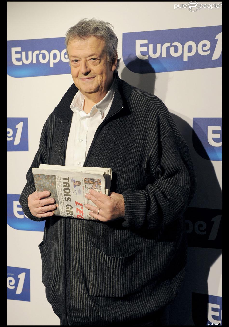 Guy Carlier à la conférence de presse de rentrée d'Europe ...