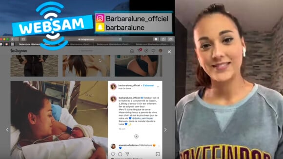 Barbara Lune raconte évoque le virus qu'elle a contracté pendant sa grossesse - WebSam, YouTube, 18 mai 2020