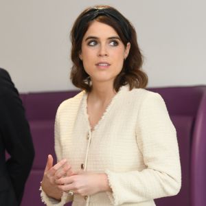 La princesse Eugenie, duchesse d'York, Jack Brooksbank lors d'une visite l'Hôpital national orthopédique royal de Londres pour l'ouverture du nouveau bâtiment Stanmore le 21 mars 2019.