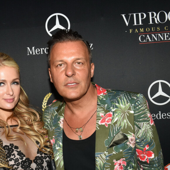 Jean-Roch - Paris Hilton aux platines du club Vip Room lors du 68ème festival international du film de Cannes. Le 15 mai 2015.
