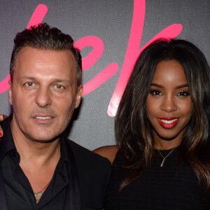 Exclusif - Jean-Roch et Kelly Rowland - Soirée Mercedes Love Fashion week au Vip Room à Paris le 10 mars 2015.