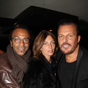 Manu Katché et sa femme Laurence, Jean-Roch - Soirée d'inauguration au Vip Room après une transformation intégrale de l'établissement à Paris le 5 novembre 2015.05/11/2015 - Paris