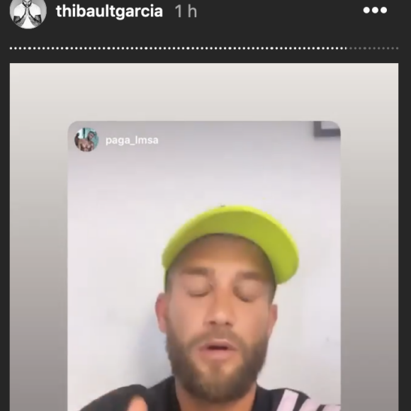 Paga (Les Marseillais) fait la promotion du premier single de Thibault Garcia - Instagram, 22 mai 2020