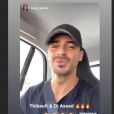 Benjamin Samat (Les Marseillais) fait la promotion du premier single de Thibault Garcia - Instagram, 22 mai 2020