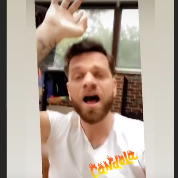Keen'V fait la promotion du premier single de Thibault Garcia - Instagram, 22 mai 2020