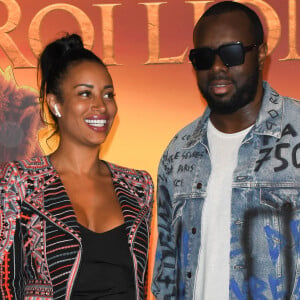 Maitre Gims et sa femme Demdem Djuna - Projection exceptionnelle du nouveau Disney "Le Roi Lion" au Grand Rex à Paris le 11 juillet 2019. © Coadic Guirec/Bestimage