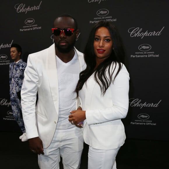 Maitre Gims et sa femme DemDem - Photocall de la soirée Chopard lors du 69ème Festival International du Film de Cannes le 16 mai 2016.