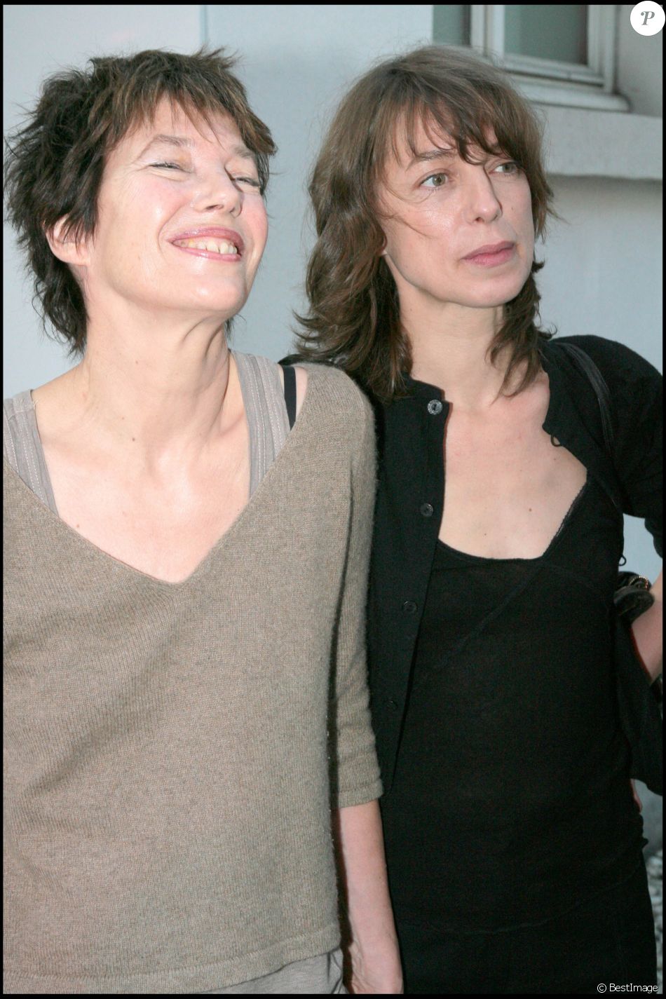 Jane Birkin Avec Sa Fille Kate Barry Soirée De Lancement Des