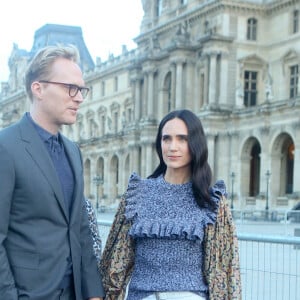 Jennifer Connelly et son mari Paul Bettany - Arrivées au défilé de mode PAP Femme automne-hiver 2018/2019 " Louis Vuitton " à Paris le 6 mars 2018 © CVS / Veeren / Bestimage