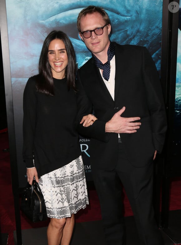 Jennifer Connelly et son mari Paul Bettany à la première de 'The Heart Of The Sea' à New York, le 7 décembre 2015