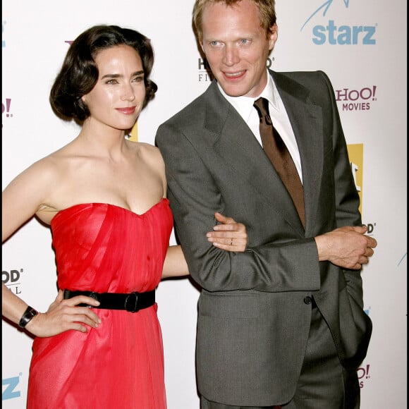 Jennifer Connelly et Paul Bettany aux Hollywood Awards, à Los Angeles en 2007.