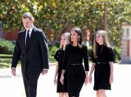 Leonor et Sofia d'Espagne : première sortie, grave, avec Letizia et Felipe