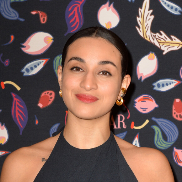 Camélia Jordana au photocall de la soirée Harper's Bazaar au Musée Des Arts Décoratifs à Paris le 26 février 2020 en marge de la fashion week prêt-à-porter automne-hiver 2020/2021. © Veeren Ramsamy / Bestimage