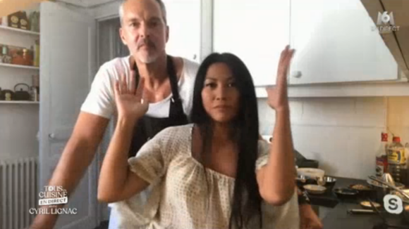 Anggun participe à "Tous en cuisine" avec son mari Christian - M6, 27 mai 2020