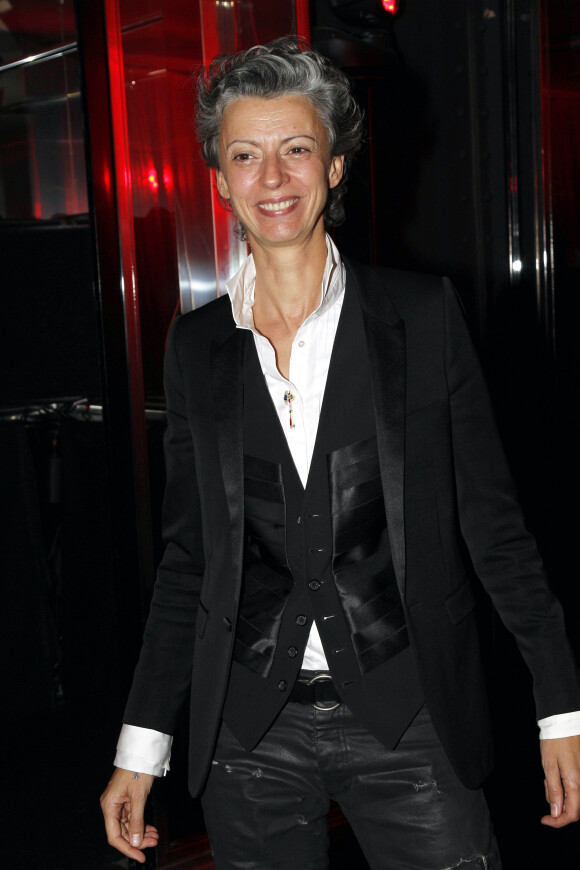 Caroline Lebar - Diner en l'honneur de Karl Lagerfeld  lors de la FIAC, au VIP Room à Paris, en 2011