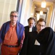 Patrick Balkany à la sortie du palais de justice de Paris après sa condamnation à cinq ans de prison ferme ; et quatre ans pour sa femme Isabelle le 27 mai 2020
