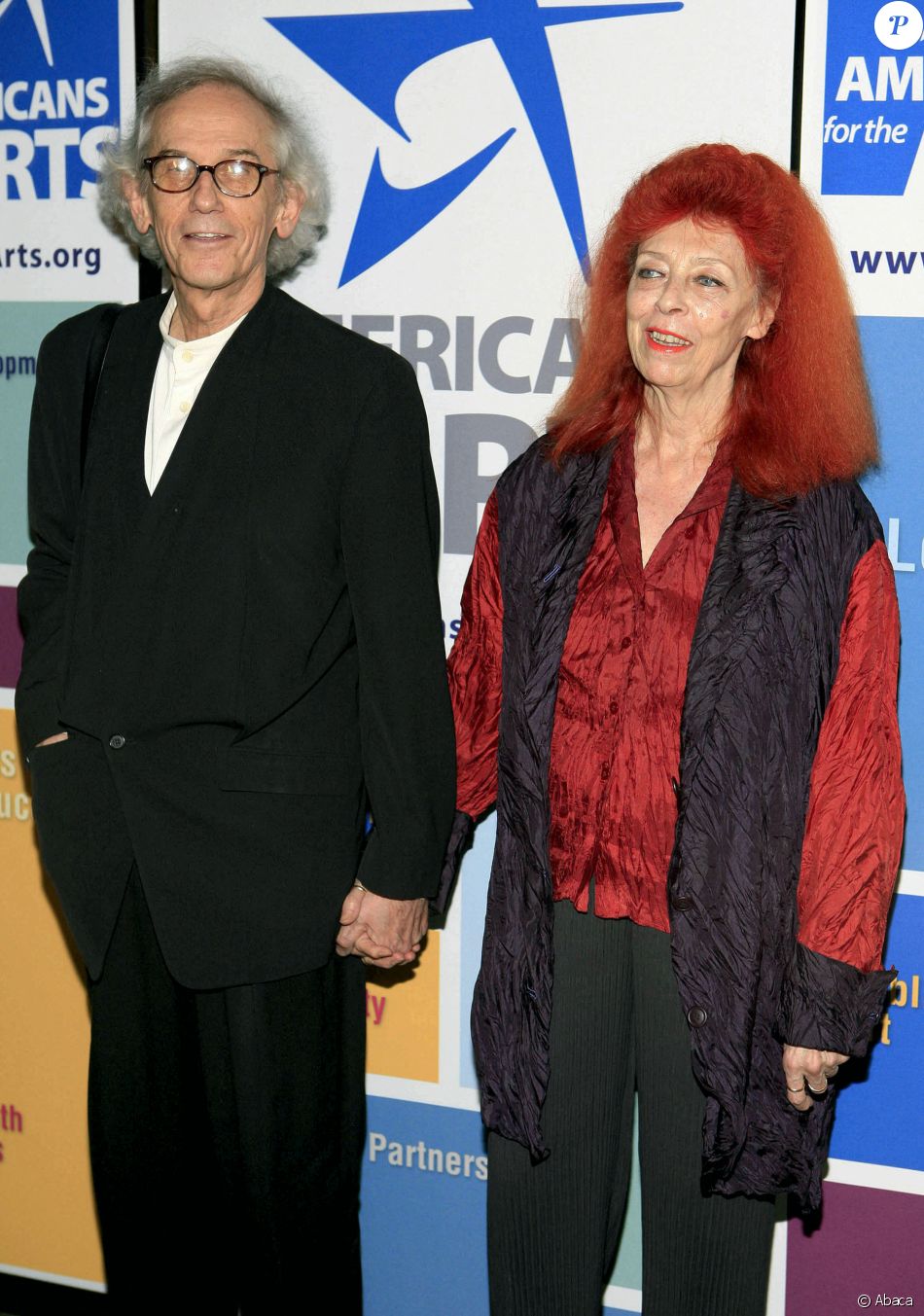 Christo et son épouse Jeanne-Claude à New York, le 18 octobre 2006.