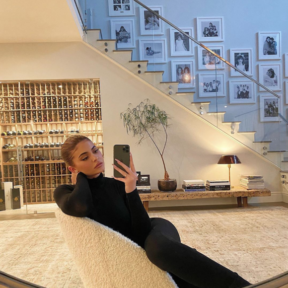 Kylie Jenner. Avril 2020.