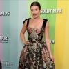Lea Michele au photocall de la soirée "amfAR Gala" à Los Angeles, le 10 octobre 2019.