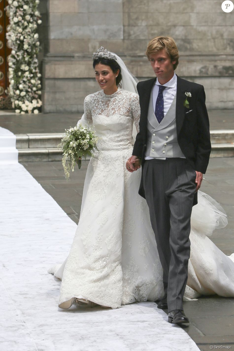 Alessandra de Osma et son mari  le  prince Christian de 