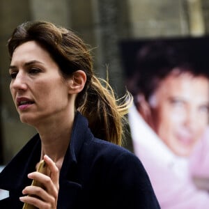 Doria Tillier - Hommage à Guy Bedos en l'église de Saint-Germain-des-Prés à Paris le 4 juin 2020. © JB Autissier / Panoramic / Bestimage