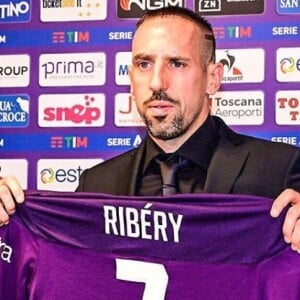 Franck Ribéry a signé à la Fiorentina, en Italie, en août 2019.