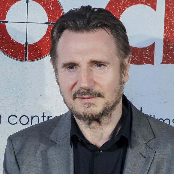 Liam Neeson en juillet 2019 lors de la présentation à Madrid de son film Sang froid.