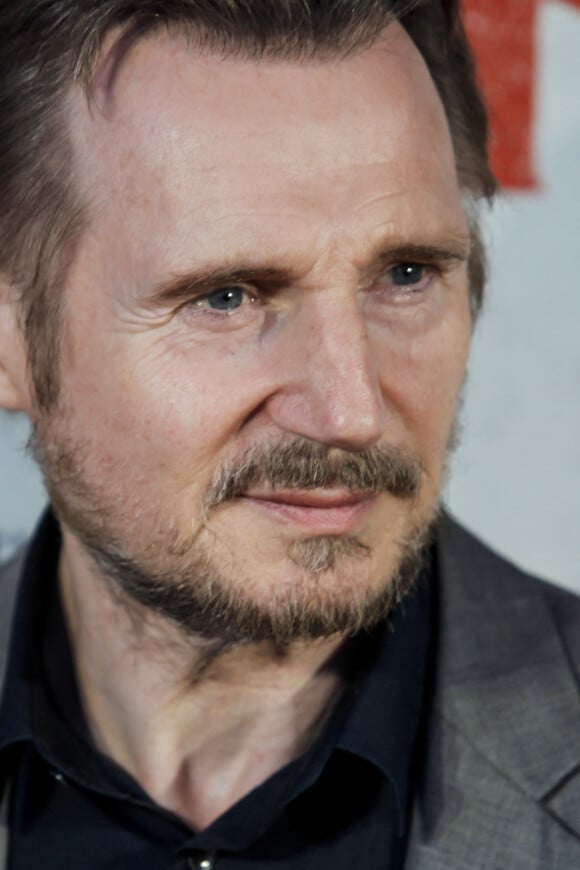 Liam Neeson en juillet 2019 lors de la présentation à Madrid de son film Sang froid.