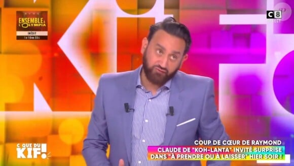 Arrêt de "C'est que de la télé", Valérie Bénaïm et Cyril Hanouna en parle dans "C que du kif", le 9 juin 2020, sur C8