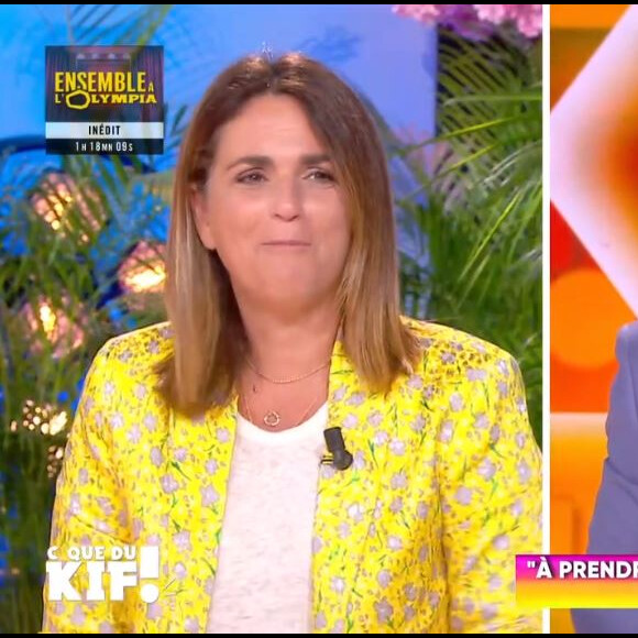 Arrêt de "C'est que de la télé", Valérie Bénaïm et Cyril Hanouna en parle dans "C que du kif", le 9 juin 2020, sur C8