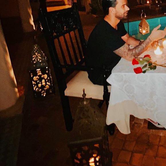 Dîner aux chandelles pour Vincent Queijo et Rym, le 20 février 2020