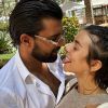 Vincent Queijo et Rym amoureux. 2020, sur Instagram