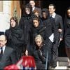 Obsèques de la princesse Antoinette le 24 mars 2011 à Monaco.