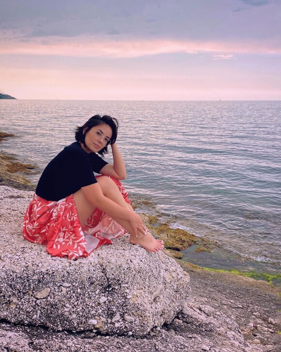 Agathe Auproux sublime à la plage, le 29 mai 2020, photo Instagram