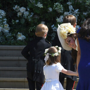 Kate Middleton et Jessica Mulroney - Les invités arrivent à la chapelle St. George pour le mariage du prince Harry et de Meghan Markle au château de Windsor, Royaume, Uni, le 19 mai 2018.