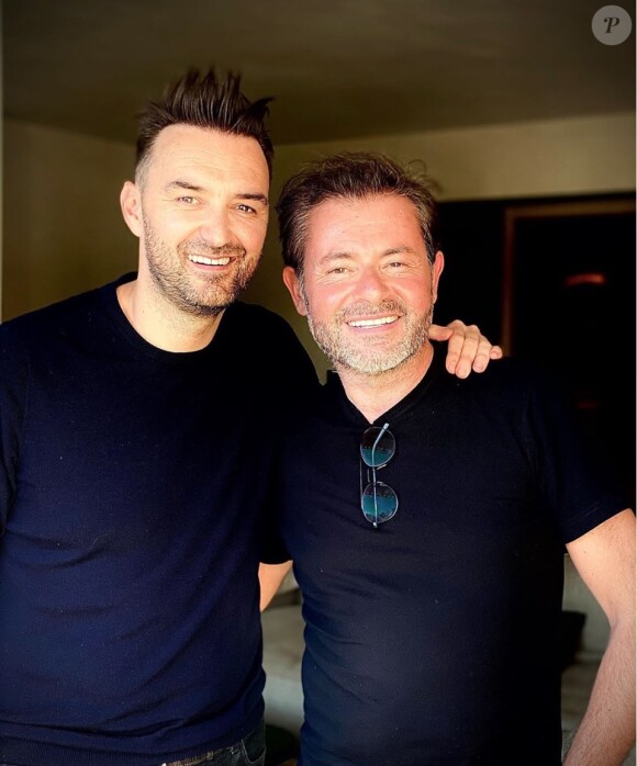 Cyril Lignac et Jérome Anthony sur Instagram. Le 13 juin 2020.