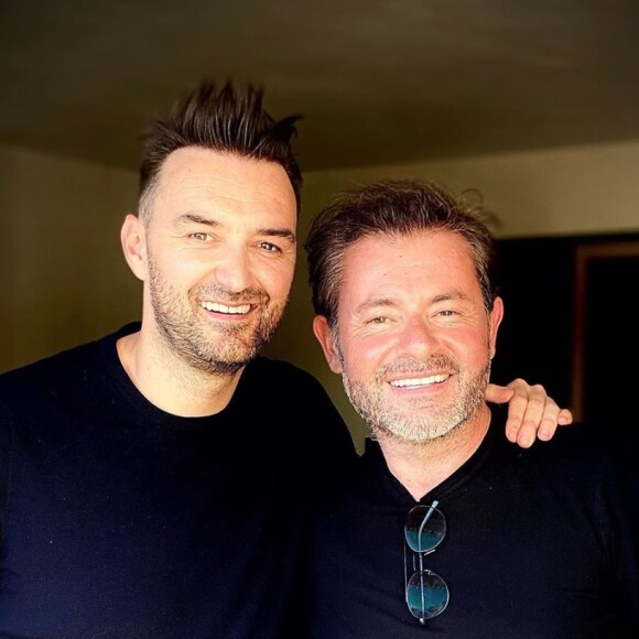 Cyril Lignac et Jérome Anthony sur Instagram. Le 13 juin 2020.