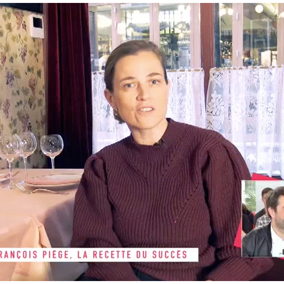 Jean-François Piège ému en entendant son épouse Elodie parler de lui. Emission "Clique" sur Canal+/ Avril 2019.