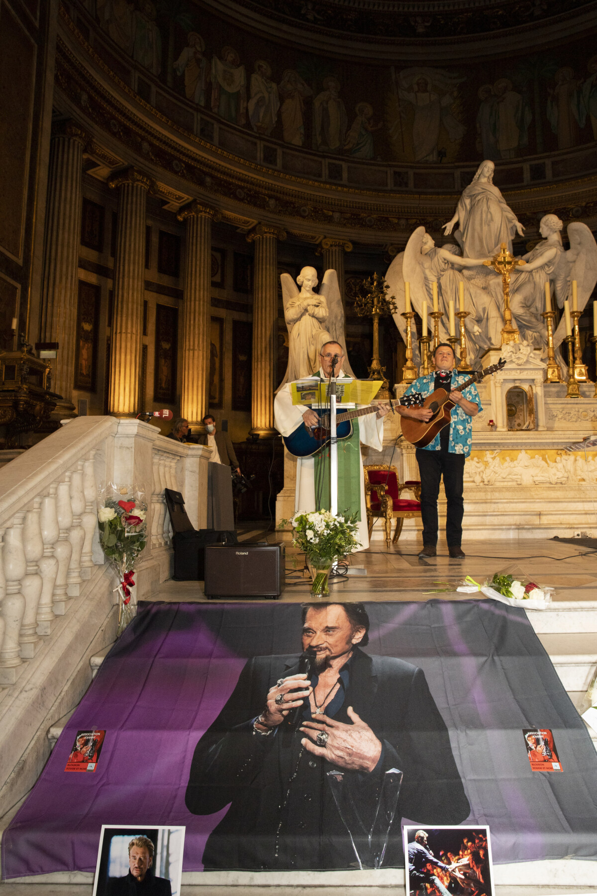 Photo Exclusif Messe à la Madeleine à Paris, pour commémorer l