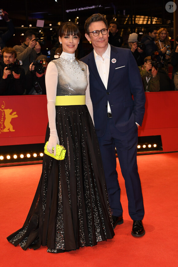 Bérénice Bejo et son mari Michel Hazanavicius à la cérémonie de clôture de la 70e édition du festival international du film de Berlin (La Berlinale 2020), le 29 février 2020.